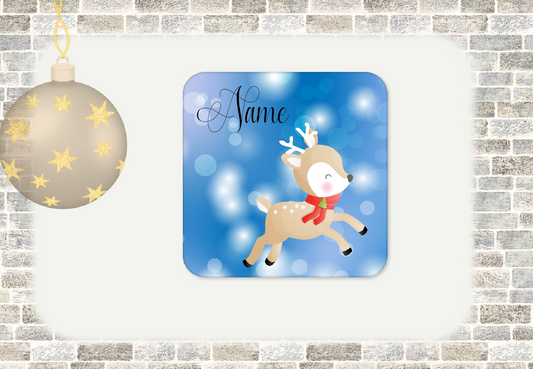 Personalised Drink Coaster Christmas  111