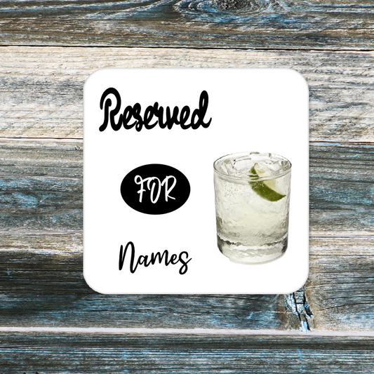 Personalised Drink Coaster Whiskey 128