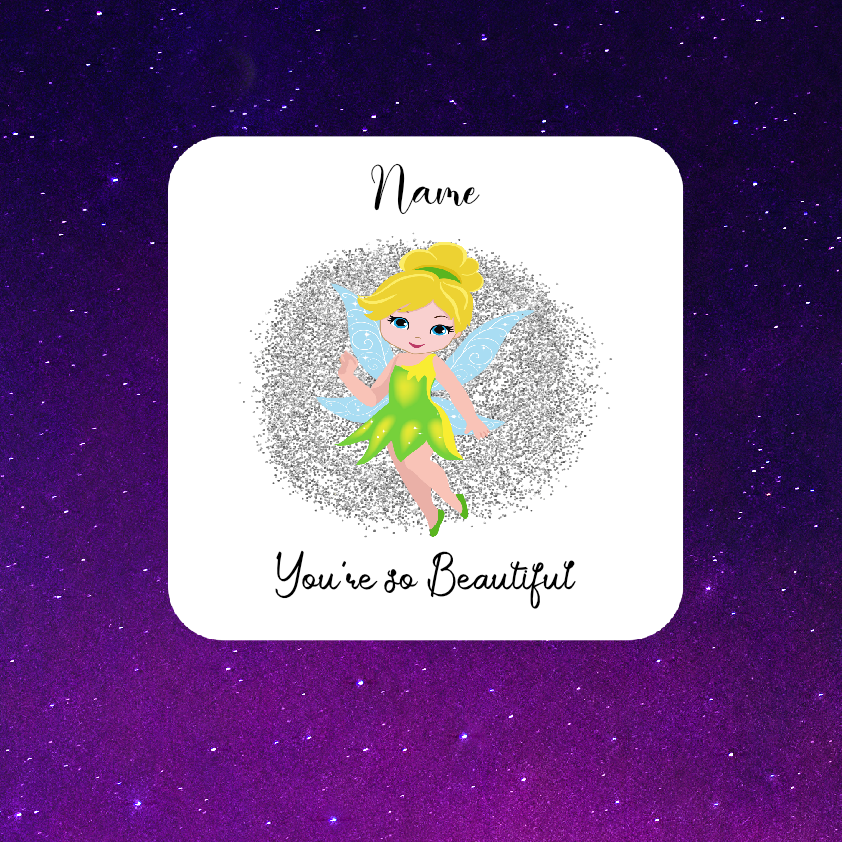 Personalised Drink Coaster Fairy 177