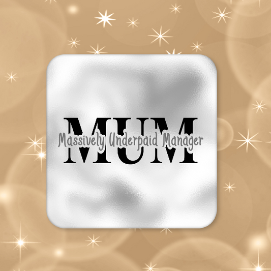 Personalised Drink Coaster Mum 217