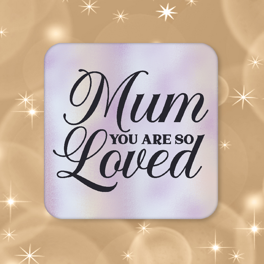 Personalised Drink Coaster Mum 218