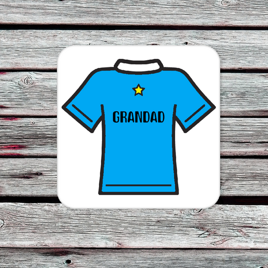 Personalised Drink Coaster Football Shirt 283