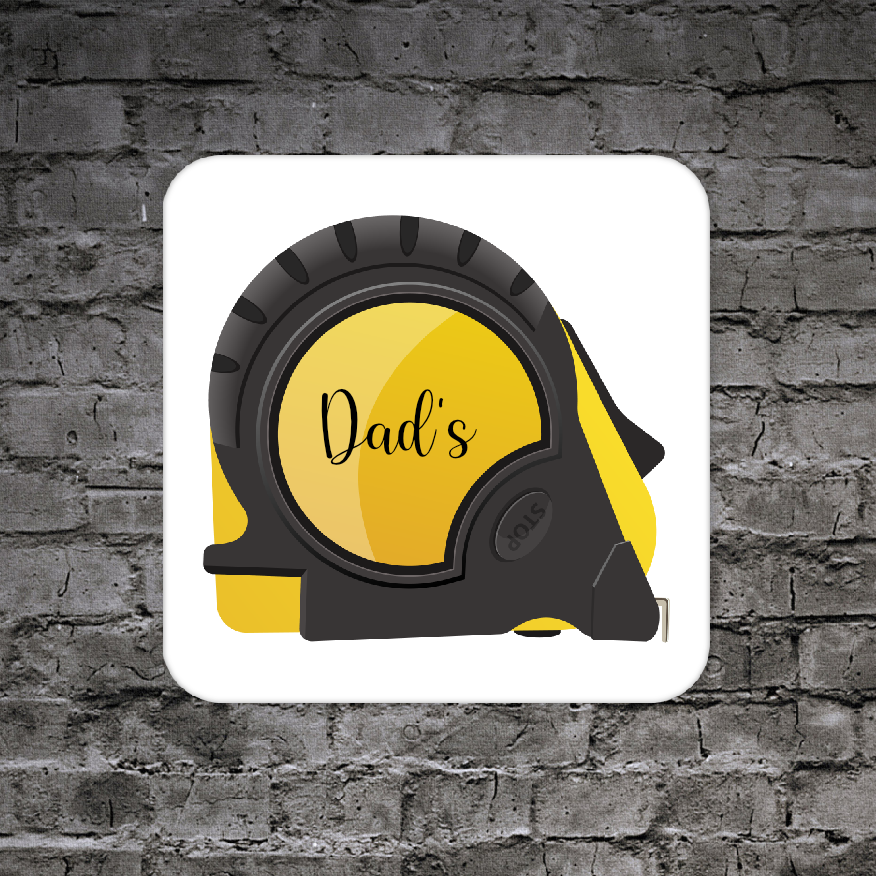 Personalised Drink Coaster Dad 301