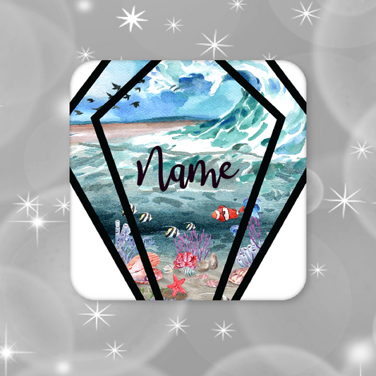 Personalised Drink Coaster Fish 307