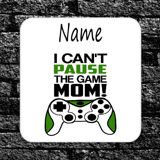 Personalised Drink Coaster Gamer 312