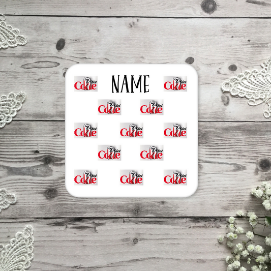 Personalised Drink Coaster Diet Coke   361