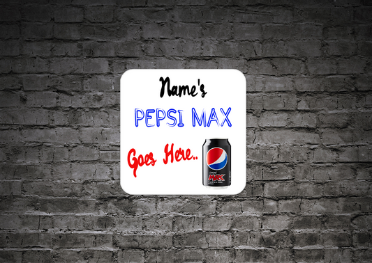 Personalised Drink Coaster Pepsi Max 370