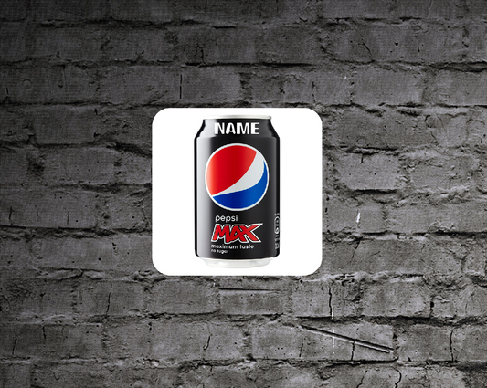 Personalised Drink Coaster Pepsi Max   376