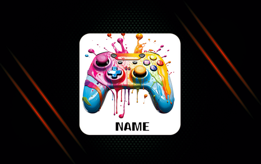 Personalised Drink Coaster Gaming 415