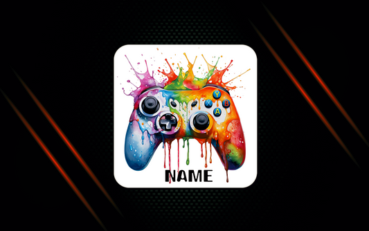 Personalised Drink Coaster Gaming 416