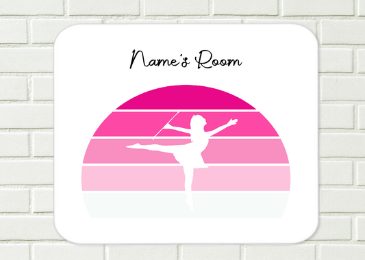 Personalised Baton Twirler Aluminium Sign   10