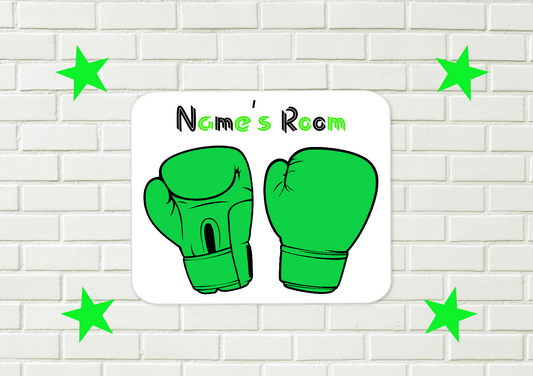 Personalised Boxing Aluminium Sign  15