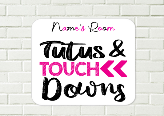 Personalised Dance Aluminium Sign  23