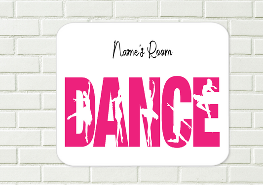 Personalised Dance Aluminium Sign  26