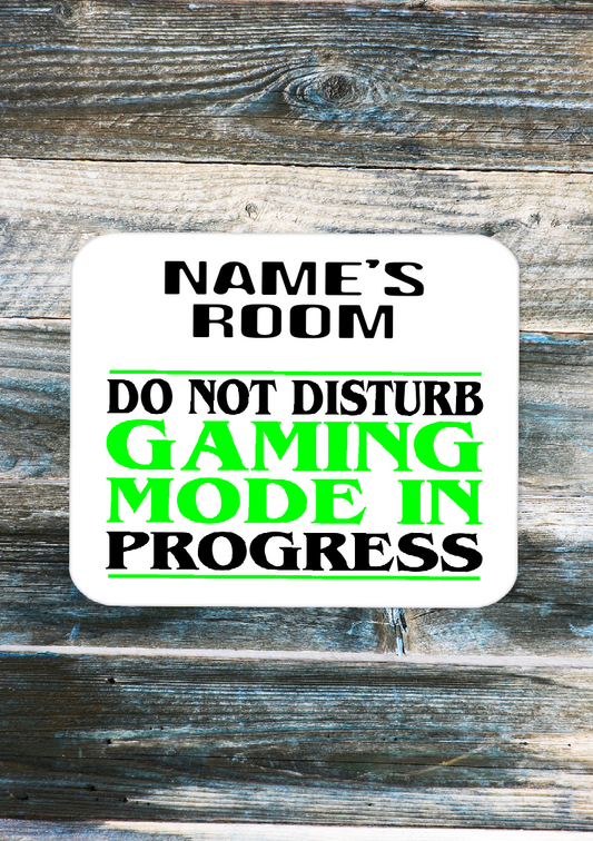 Personalised Gaming Aluminium Sign  44