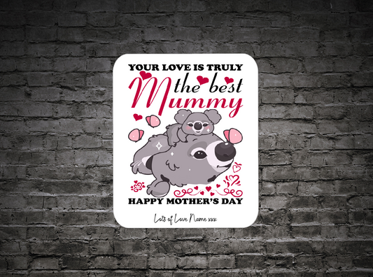 Personalised Mummy Aluminium Sign  55