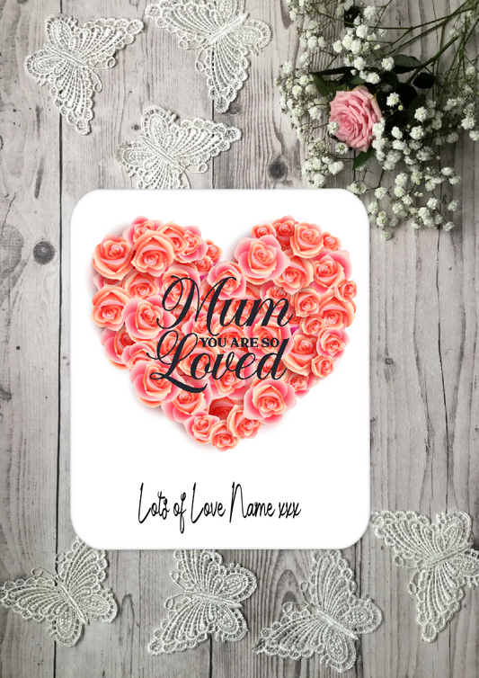 Personalised Mum Aluminium Sign  59