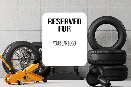 Personalised Parking Aluminium Sign  65
