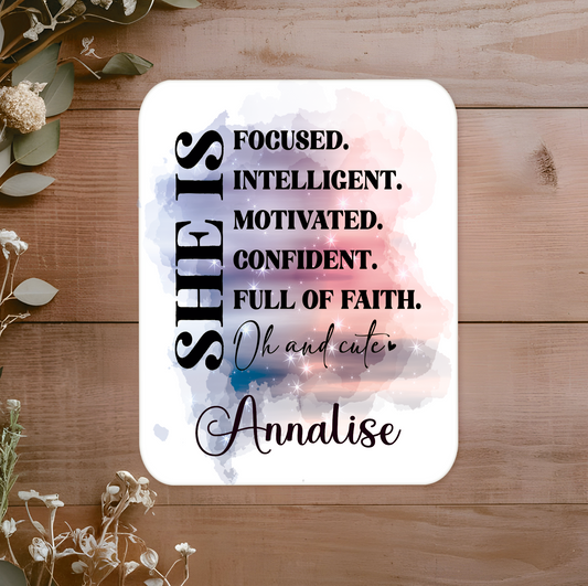 Aluminium Sign affirmation multi