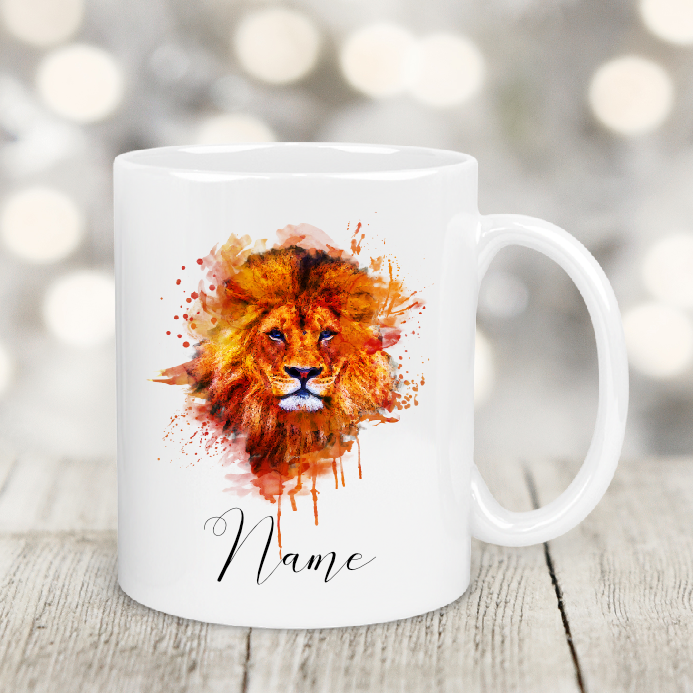 Personalised Gift Cup Lion   02