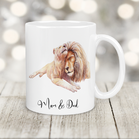 Personalised Gift Cup Lions  06