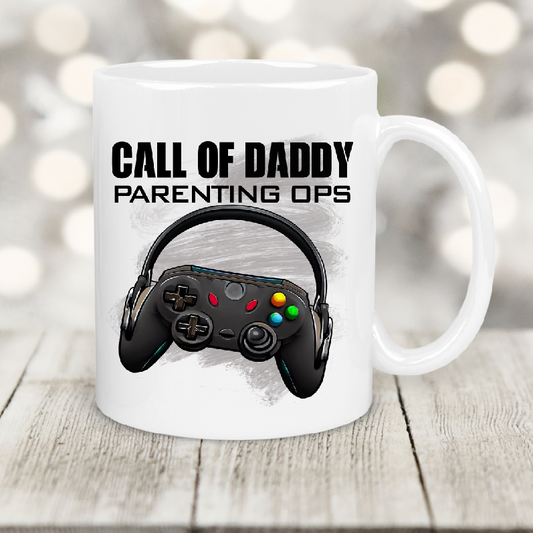 Personalised Gift Cup Call Of Daddy      104