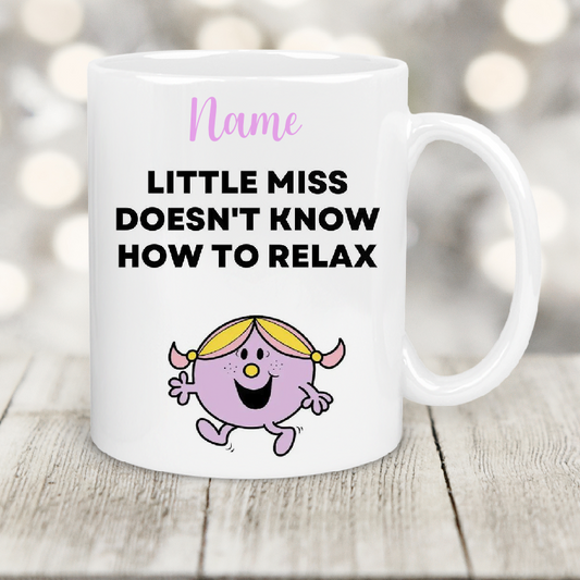 Personalised Gift Cup Little Miss 119