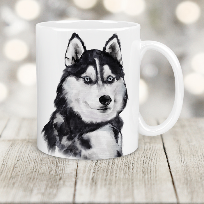 Personalised Gift Cup Husky    13