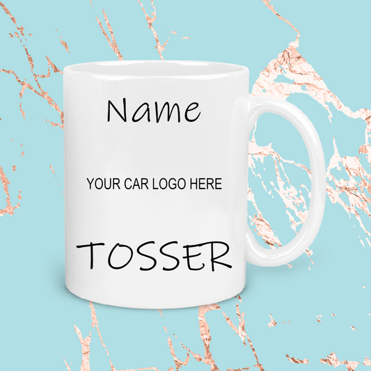 Personalised Gift Cup Any Car Logo  139