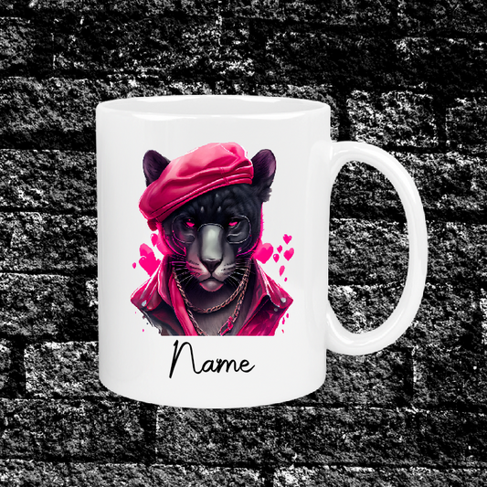 Personalised Gift Cup Black Panther  19