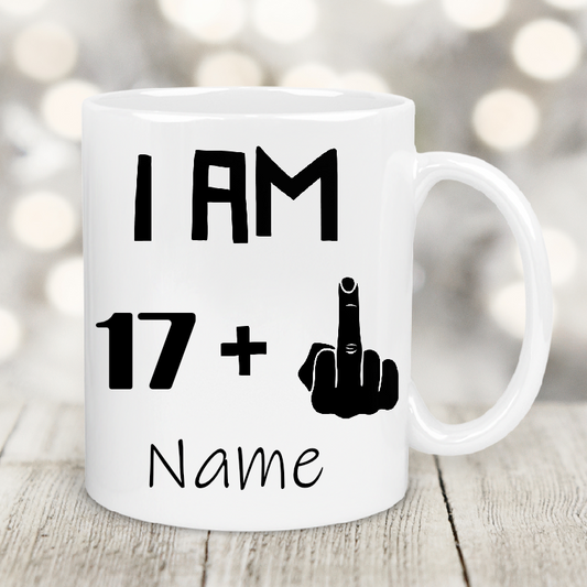 Personalised Gift Cup 18th birthday  33