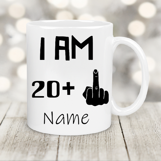 Personalised Gift Cup 21st birthday  34