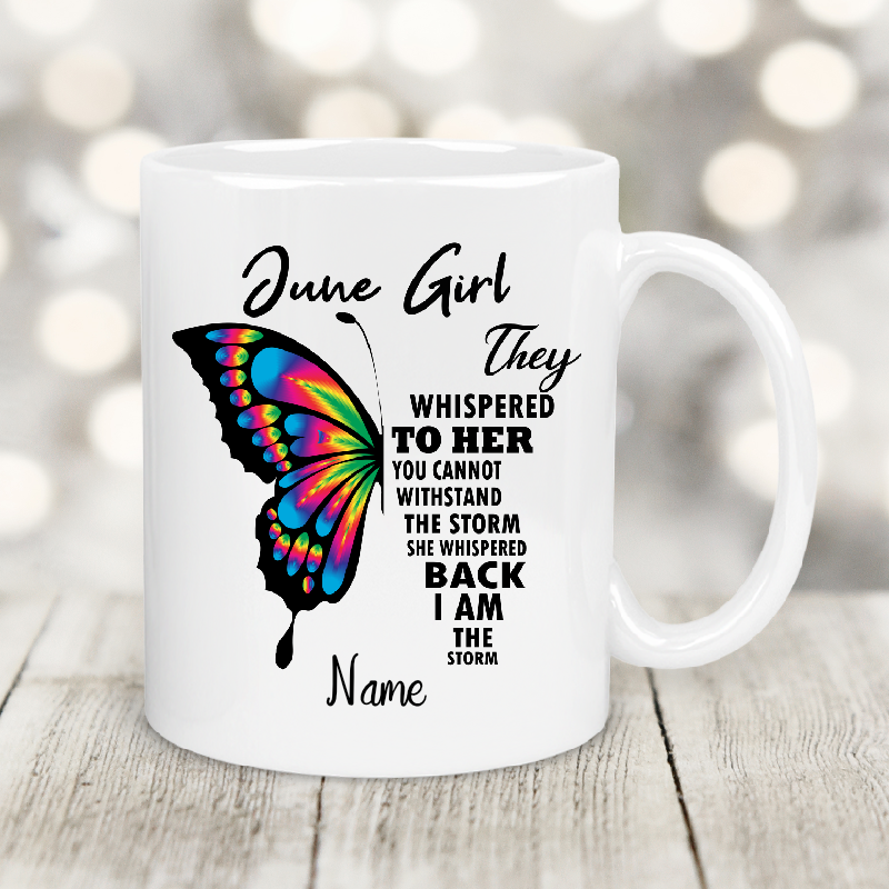 Personalised Gift Cup June Birthday Girl  46