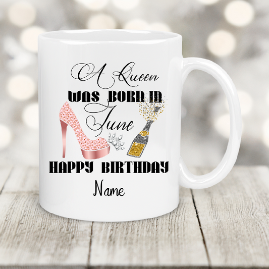 Personalised Gift Cup June Birthday Girl  47