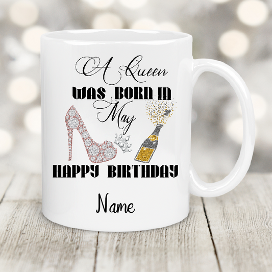 Personalised Gift Cup May Birthday Girl  48