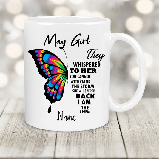 Personalised Gift Cup May Birthday Girl  49