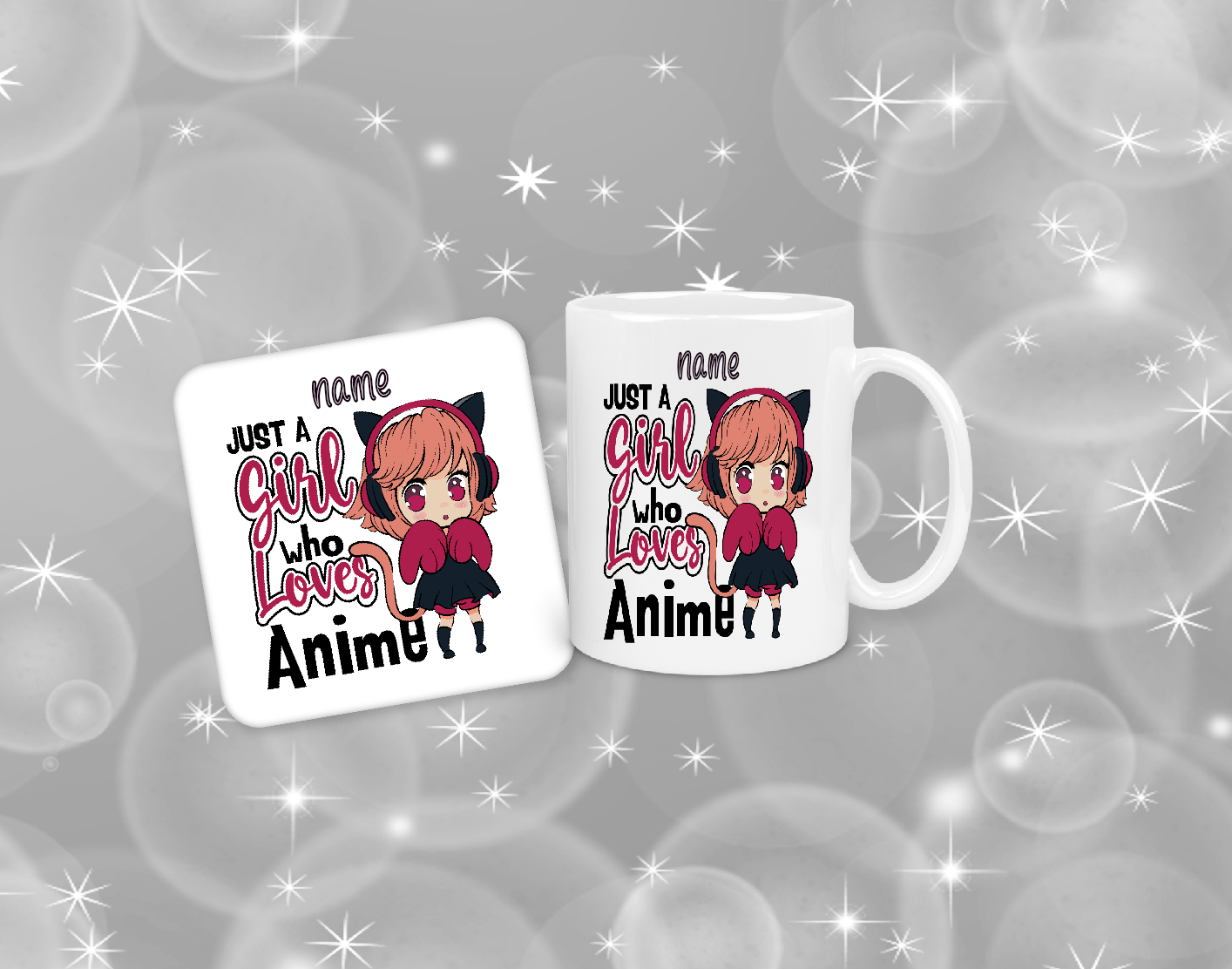 Personalised Gift Set Anime    50