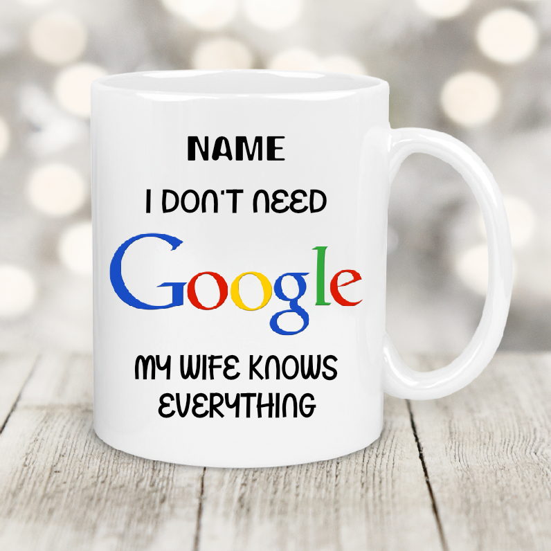 Personalised Gift Cup Google   87