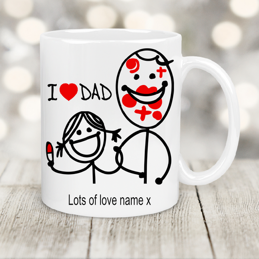 Personalised Gift Cup Dad   96