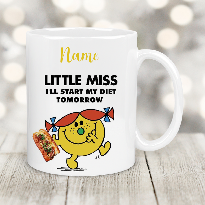 Personalised Gift Cup Little Miss   97