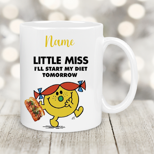 Personalised Gift Cup Little Miss   97