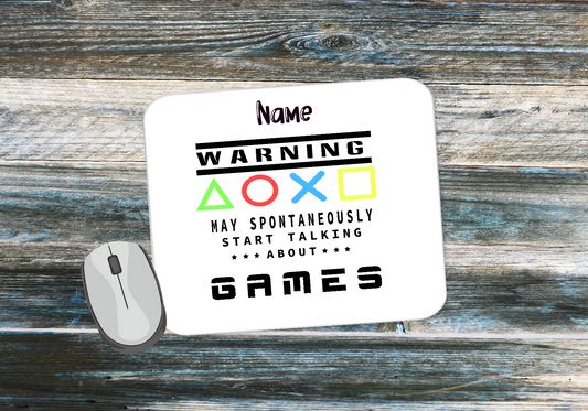 Personalised Mouse Mat Gaming 24